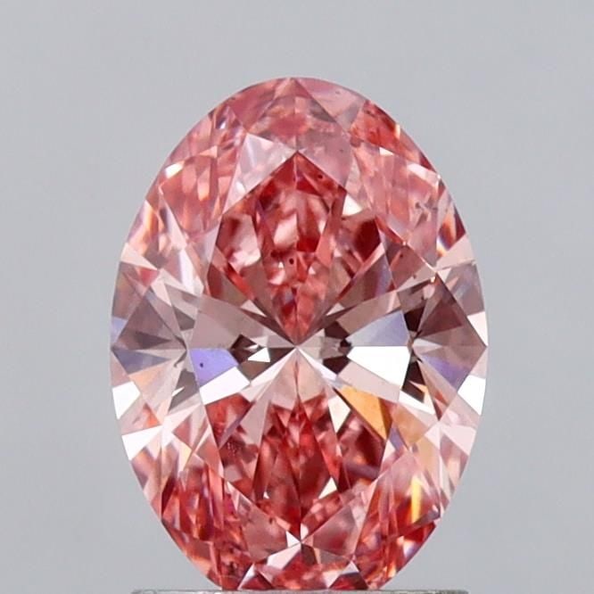 Loose Diamond - OVAL 1.66ct Fancy Vivid Pink VS2: Loose Diamond - OVAL 1.66ct Fancy Vivid Pink VS2 Source: This is a real non-mined Diamond that has been grown in a lab Shape: OVAL Carats: 1.66 Color: Fancy Vivid Pink Certification: IGI Video: