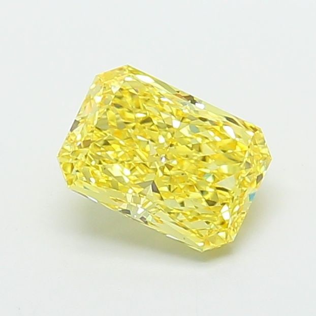 Loose Diamond - RADIANT 3.01ct Fancy Vivid Yellow VS1: Loose Diamond - RADIANT 3.01ct Fancy Vivid Yellow VS1 Source: This is a real non-mined Diamond that has been grown in a lab Shape: RADIANT Carats: 3.01 Color: Fancy Vivid Yellow Certification: IGI Vid