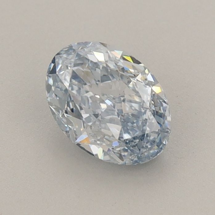 Loose Diamond - OVAL 0.77ct Fancy Intense Blue VVS2: Loose Diamond - OVAL 0.77ct Fancy Intense Blue VVS2 Source: This is a real non-mined Diamond that has been grown in a lab Shape: OVAL Carats: 0.77 Color: Fancy Intense Blue Certification: IGI Video:
