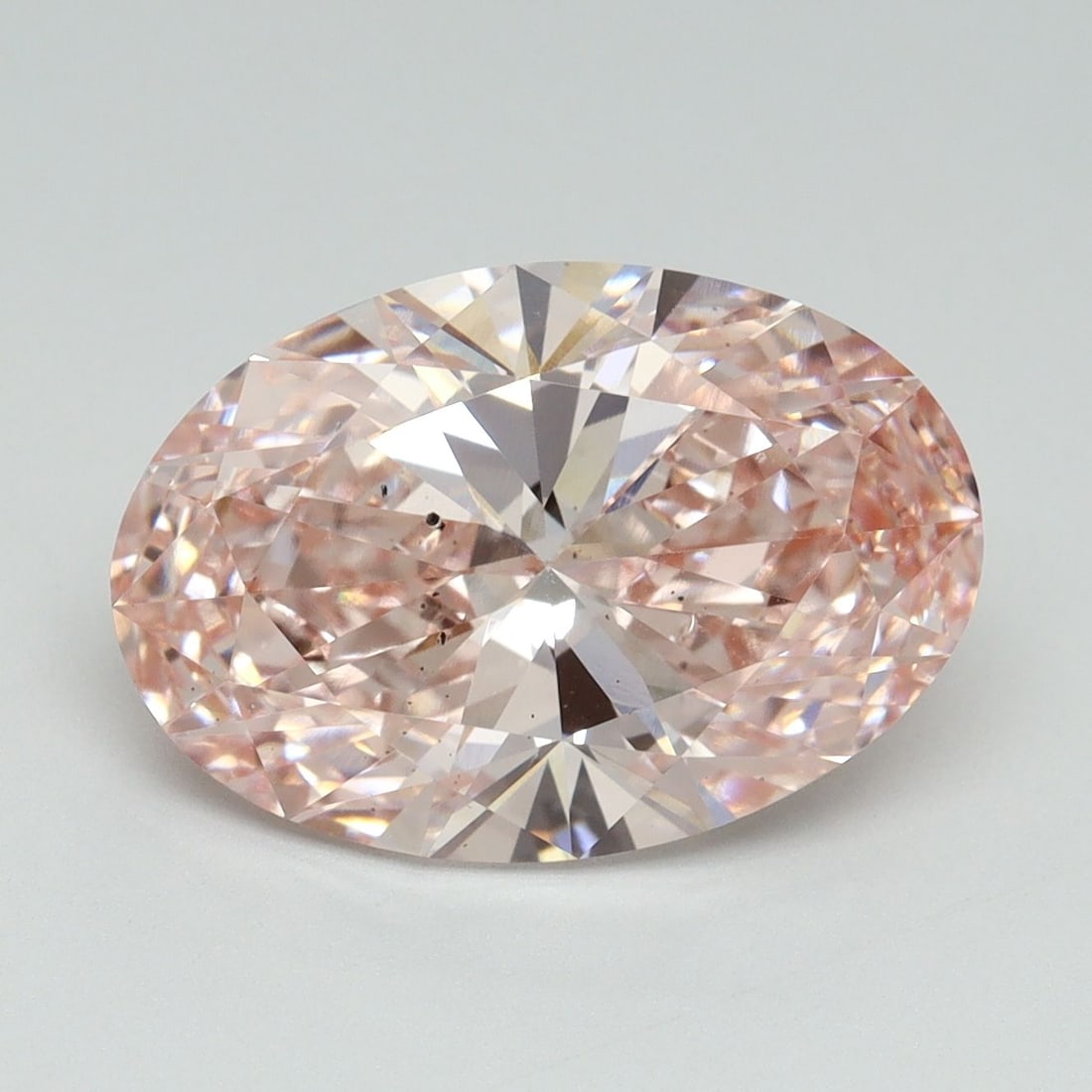 Loose Diamond - OVAL 5.02ct Fancy Intense Pink SI1: Loose Diamond - OVAL 5.02ct Fancy Intense Pink SI1 Source: This is a real non-mined Diamond that has been grown in a lab Shape: OVAL Carats: 5.02 Color: Fancy Intense Pink Certification: IGI Video: