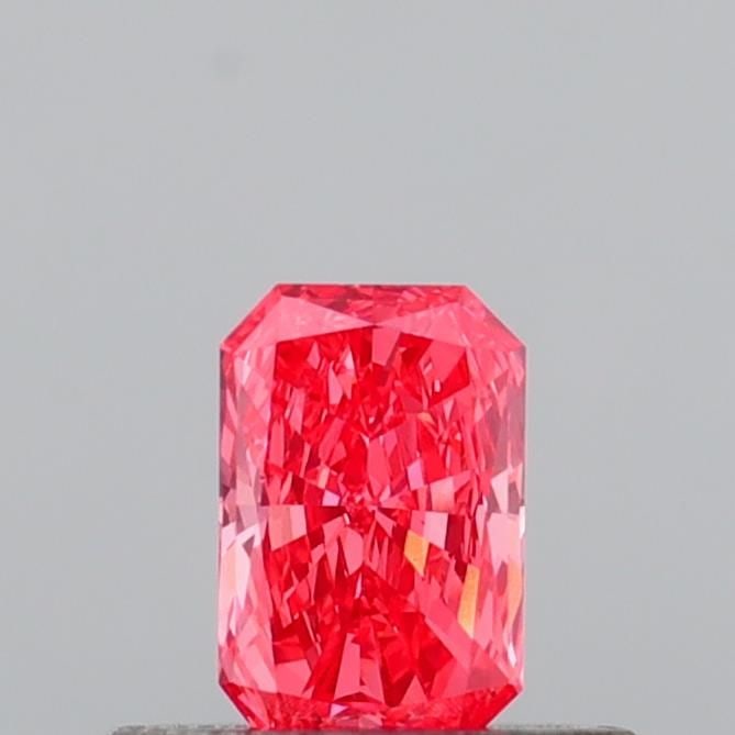 Loose Diamond - RADIANT 0.31ct Fancy Vivid Pink VS2: Loose Diamond - RADIANT 0.31ct Fancy Vivid Pink VS2 Source: This is a real non-mined Diamond that has been grown in a lab Shape: RADIANT Carats: 0.31 Color: Fancy Vivid Pink Certification: IGI Video: