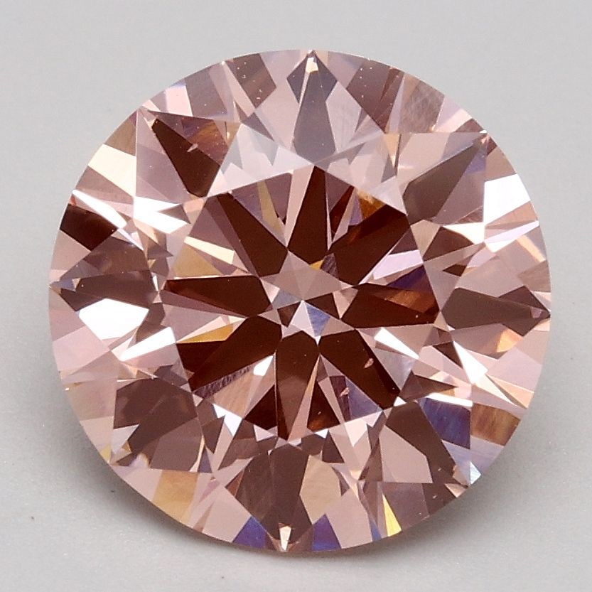 Loose Diamond - ROUND 2.22ct Fancy Intense Pink VS1: Loose Diamond - ROUND 2.22ct Fancy Intense Pink VS1 Source: This is a real non-mined Diamond that has been grown in a lab Shape: ROUND Carats: 2.22 Color: Fancy Intense Pink Certification: IGI Video: