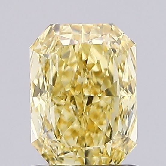 Loose Diamond - RADIANT 1.09ct Fancy Intense Yellow VS1: Loose Diamond - RADIANT 1.09ct Fancy Intense Yellow VS1 Source: This is a real non-mined Diamond that has been grown in a lab Shape: RADIANT Carats: 1.09 Color: Fancy Intense Yellow Certification: IGI