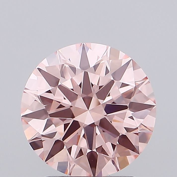 Ideal Loose Diamond - ROUND 2.08ct Fancy Intense Pink VVS2: Ideal Loose Diamond - ROUND 2.08ct Fancy Intense Pink VVS2 Source: This is a real non-mined Diamond that has been grown in a lab Shape: ROUND Carats: 2.08 Color: Fancy Intense Pink Certification: IGI 