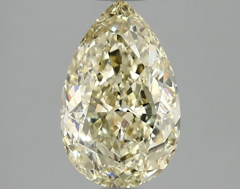 Loose Diamond - PEAR 1.5ct Fancy Intense Yellow VS2: Loose Diamond - PEAR 1.5ct Fancy Intense Yellow VS2 Source: This is a real non-mined Diamond that has been grown in a lab Shape: PEAR Carats: 1.5 Color: Fancy Intense Yellow Certification: IGI Video: