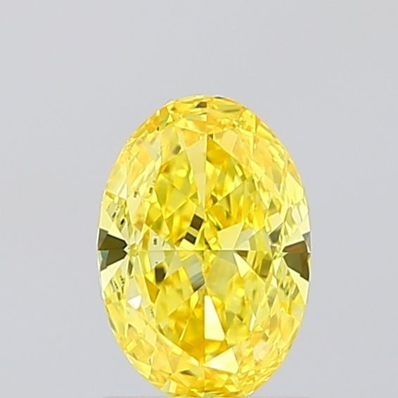 Loose Diamond - OVAL 1.1ct Fancy Vivid Yellow VVS2: Loose Diamond - OVAL 1.1ct Fancy Vivid Yellow VVS2 Source: This is a real non-mined Diamond that has been grown in a lab Shape: OVAL Carats: 1.1 Color: Fancy Vivid Yellow Certification: IGI Video:
