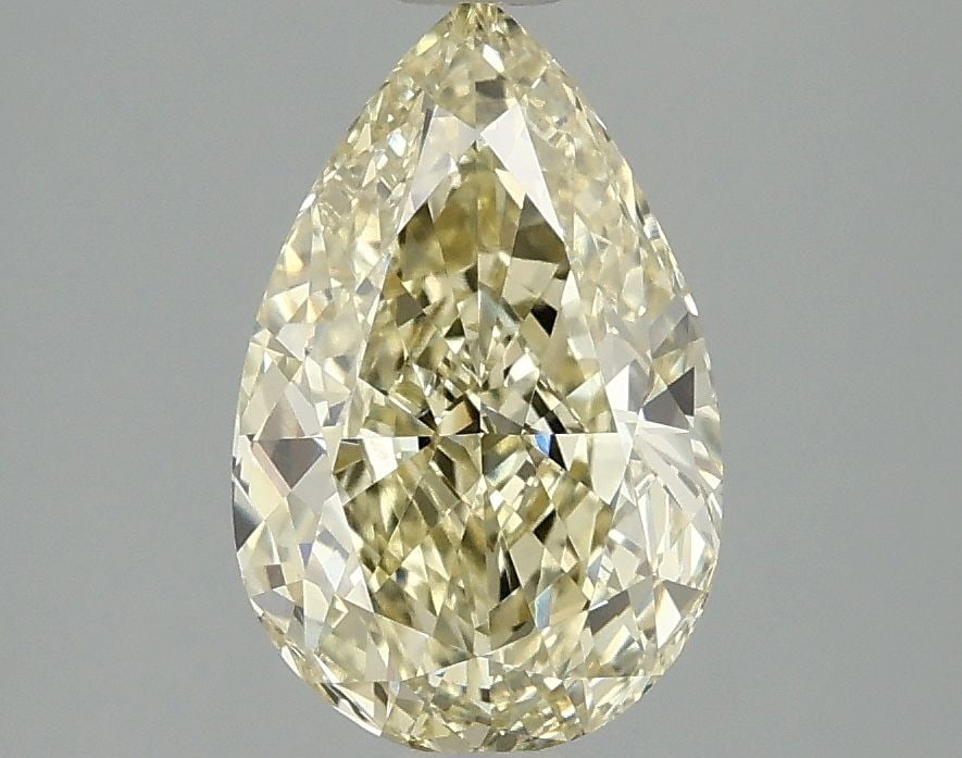 Loose Diamond - PEAR 2.05ct Fancy Intense Yellow VS1: Loose Diamond - PEAR 2.05ct Fancy Intense Yellow VS1 Source: This is a real non-mined Diamond that has been grown in a lab Shape: PEAR Carats: 2.05 Color: Fancy Intense Yellow Certification: IGI Video