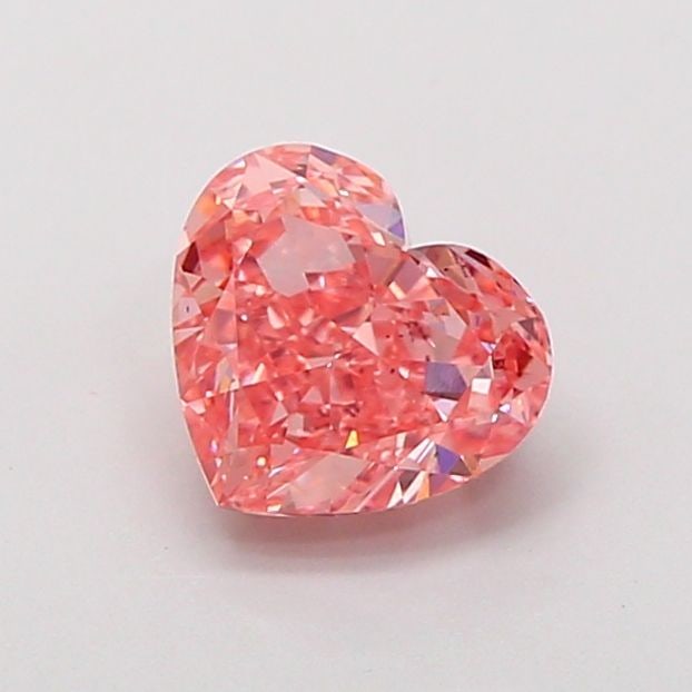 Loose Diamond - HEART 1.51ct Fancy Vivid Pink VS2: Loose Diamond - HEART 1.51ct Fancy Vivid Pink VS2 Source: This is a real non-mined Diamond that has been grown in a lab Shape: HEART Carats: 1.51 Color: Fancy Vivid Pink Certification: IGI Video: