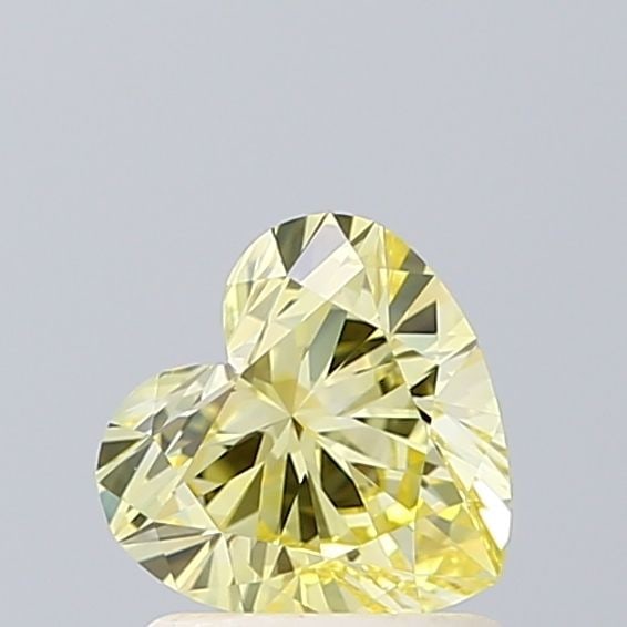 Loose Diamond - HEART 1.01ct Fancy Intense Yellow VS1: Loose Diamond - HEART 1.01ct Fancy Intense Yellow VS1 Source: This is a real non-mined Diamond that has been grown in a lab Shape: HEART Carats: 1.01 Color: Fancy Intense Yellow Certification: IGI Vid