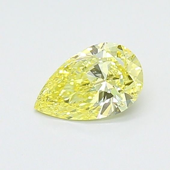 Loose Diamond - PEAR 0.58ct Fancy Intense Yellow VS1: Loose Diamond - PEAR 0.58ct Fancy Intense Yellow VS1 Source: This is a real non-mined Diamond that has been grown in a lab Shape: PEAR Carats: 0.58 Color: Fancy Intense Yellow Certification: IGI Video