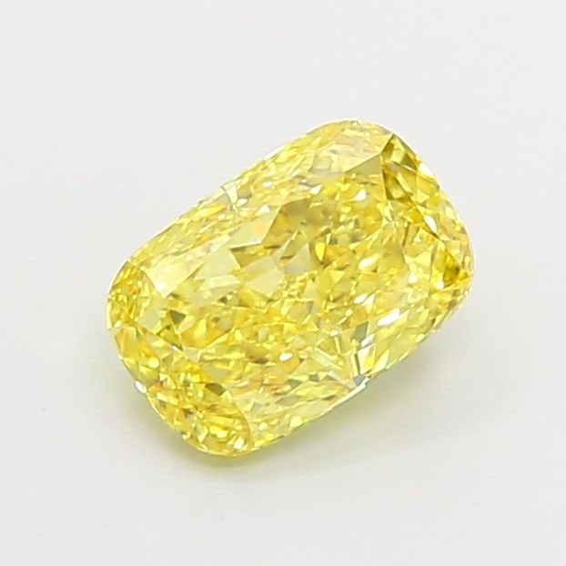 Loose Diamond - CUSHION MODIFIED 1.61ct Fancy Vivid Yellow VS2: Loose Diamond - CUSHION MODIFIED 1.61ct Fancy Vivid Yellow VS2 Source: This is a real non-mined Diamond that has been grown in a lab Shape: CUSHION MODIFIED Carats: 1.61 Color: Fancy Vivid Yellow Cert