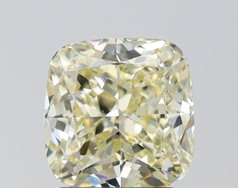 Loose Diamond - CUSHION BRILLIANT 2.52ct Q-R VS1: Loose Diamond - CUSHION BRILLIANT 2.52ct Q-R VS1 Source: This is a real non-mined Diamond that has been grown in a lab Shape: CUSHION BRILLIANT Carats: 2.52 Color: Q-R Certification: IGI Video: