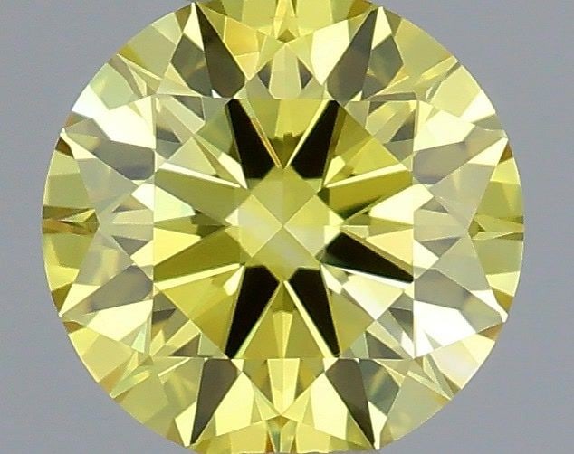 Ideal Loose Diamond - ROUND 0.47ct Fancy Vivid Yellow VS1: Ideal Loose Diamond - ROUND 0.47ct Fancy Vivid Yellow VS1 Source: This is a real non-mined Diamond that has been grown in a lab Shape: ROUND Carats: 0.47 Color: Fancy Vivid Yellow Certification: IGI V