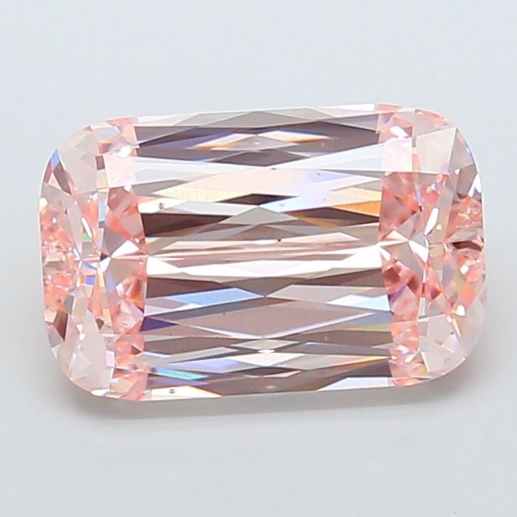 Loose Diamond - CUSHION MODIFIED 11.08ct Fancy Intense Pink VS2: Loose Diamond - CUSHION MODIFIED 11.08ct Fancy Intense Pink VS2 Source: This is a real non-mined Diamond that has been grown in a lab Shape: CUSHION MODIFIED Carats: 11.08 Color: Fancy Intense Pink Ce