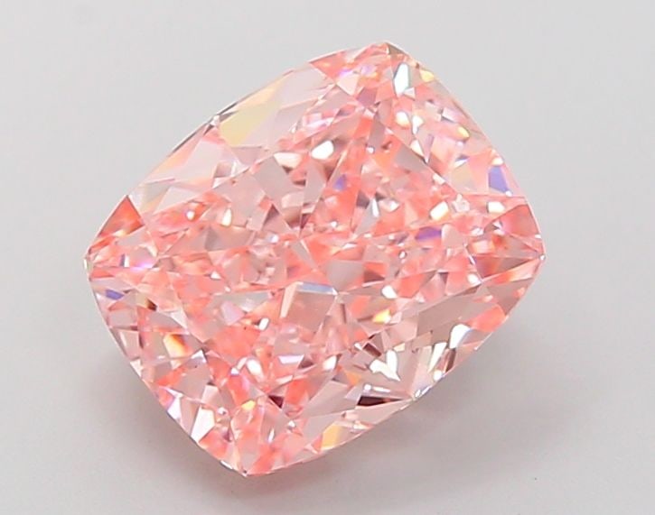 Loose Diamond - CUSHION MODIFIED 4.82ct Fancy Intense Pink VS1: Loose Diamond - CUSHION MODIFIED 4.82ct Fancy Intense Pink VS1 Source: This is a real non-mined Diamond that has been grown in a lab Shape: CUSHION MODIFIED Carats: 4.82 Color: Fancy Intense Pink Cert