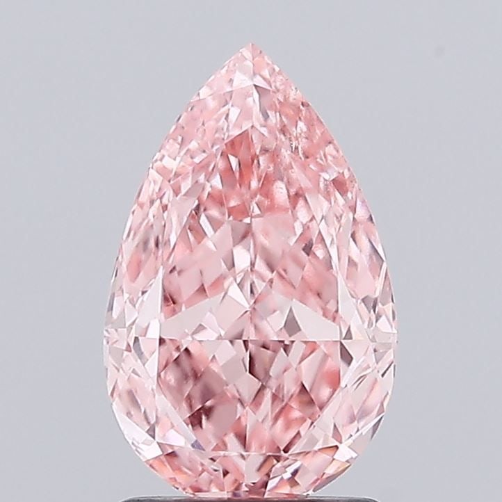 Loose Diamond - PEAR 1.78ct Fancy Vivid Pink VS1: Loose Diamond - PEAR 1.78ct Fancy Vivid Pink VS1 Source: This is a real non-mined Diamond that has been grown in a lab Shape: PEAR Carats: 1.78 Color: Fancy Vivid Pink Certification: IGI Video: