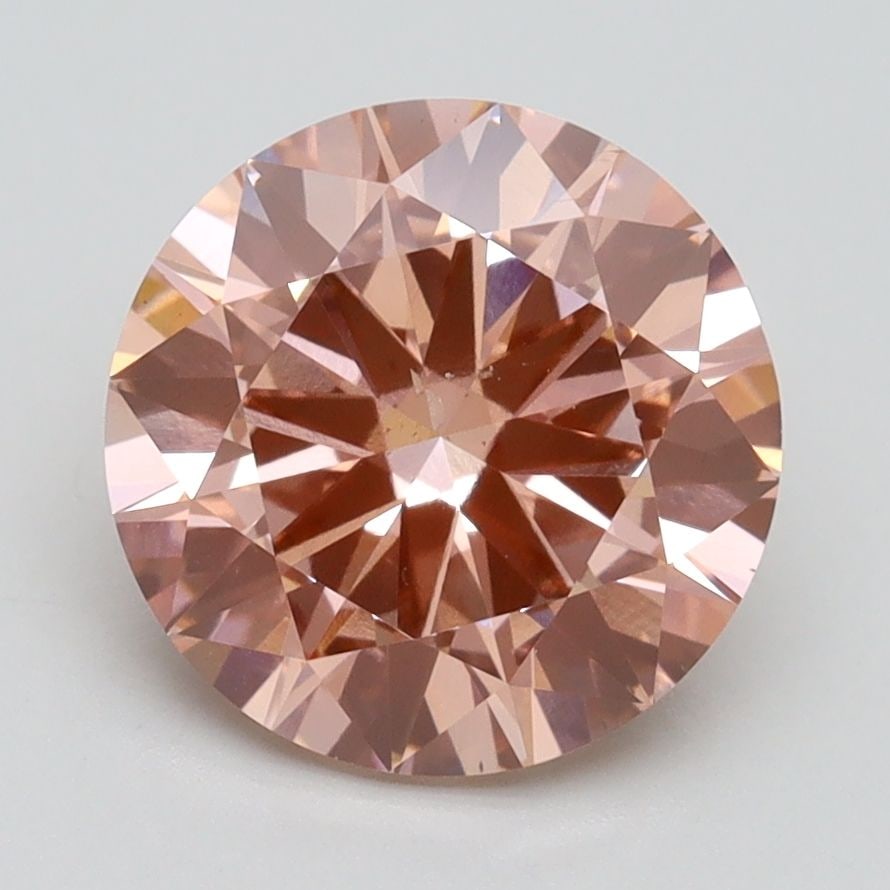 Loose Diamond - ROUND 2.7ct Fancy Intense Pink SI1: Loose Diamond - ROUND 2.7ct Fancy Intense Pink SI1 Source: This is a real non-mined Diamond that has been grown in a lab Shape: ROUND Carats: 2.7 Color: Fancy Intense Pink Certification: IGI Video: