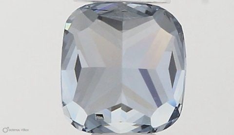 Loose Diamond - CUSHION MODIFIED 0.4ct Fancy Intense Blue VS2: Loose Diamond - CUSHION MODIFIED 0.4ct Fancy Intense Blue VS2 Source: This is a real non-mined Diamond that has been grown in a lab Shape: CUSHION MODIFIED Carats: 0.4 Color: Fancy Intense Blue Certif