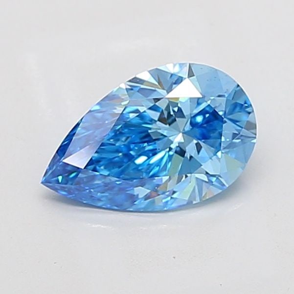 Loose Diamond - PEAR 1.59ct Fancy Vivid Blue VS2: Loose Diamond - PEAR 1.59ct Fancy Vivid Blue VS2 Source: This is a real non-mined Diamond that has been grown in a lab Shape: PEAR Carats: 1.59 Color: Fancy Vivid Blue Certification: IGI Video: