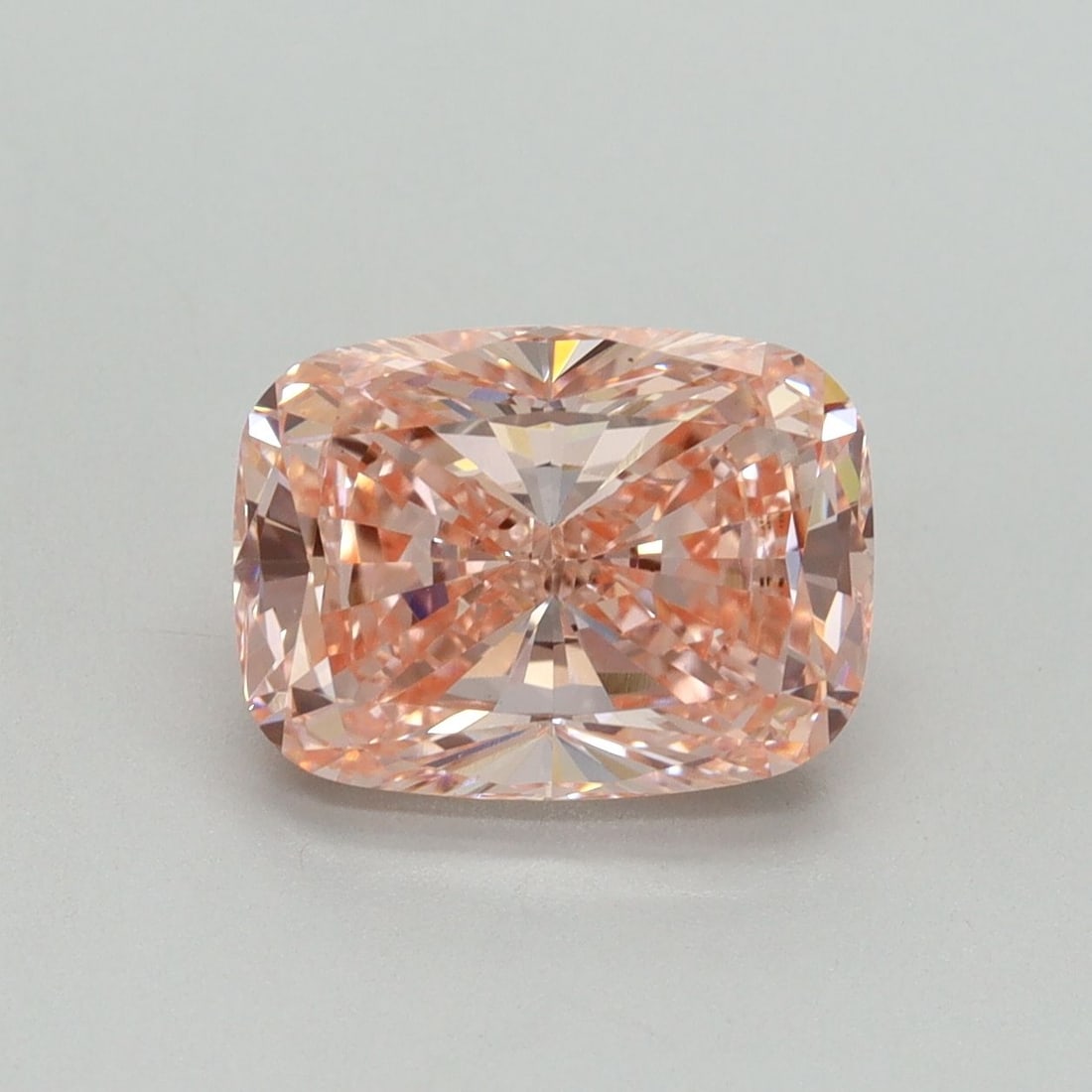 Loose Diamond - CUSHION MODIFIED 3.04ct Fancy Vivid Pink VS1: Loose Diamond - CUSHION MODIFIED 3.04ct Fancy Vivid Pink VS1 Source: This is a real non-mined Diamond that has been grown in a lab Shape: CUSHION MODIFIED Carats: 3.04 Color: Fancy Vivid Pink Certific