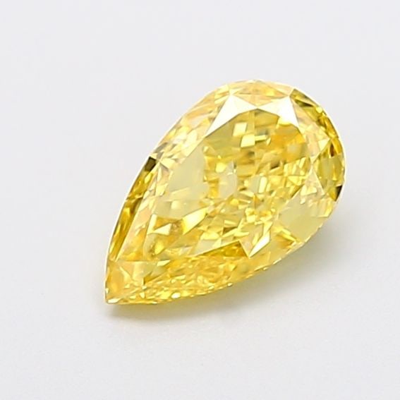 Loose Diamond - PEAR 1.01ct Fancy Vivid Yellow VVS2: Loose Diamond - PEAR 1.01ct Fancy Vivid Yellow VVS2 Source: This is a real non-mined Diamond that has been grown in a lab Shape: PEAR Carats: 1.01 Color: Fancy Vivid Yellow Certification: IGI Video: