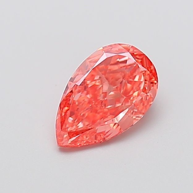 Loose Diamond - PEAR 1.1ct Fancy Vivid Orange Pink VS1: Loose Diamond - PEAR 1.1ct Fancy Vivid Orange Pink VS1 Source: This is a real non-mined Diamond that has been grown in a lab Shape: PEAR Carats: 1.1 Color: Fancy Vivid Orange Pink Certification: IGI V