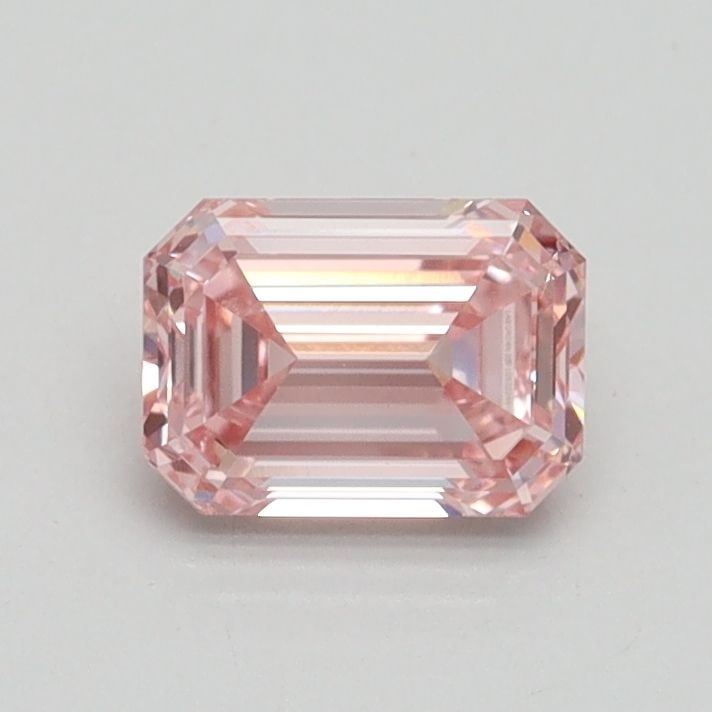 Loose Diamond - EMERALD 0.7ct Fancy Intense Pink VS2: Loose Diamond - EMERALD 0.7ct Fancy Intense Pink VS2 Source: This is a real non-mined Diamond that has been grown in a lab Shape: EMERALD Carats: 0.7 Color: Fancy Intense Pink Certification: IGI Video