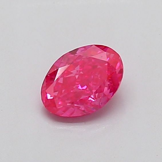 Loose Diamond - OVAL 0.61ct Fancy Vivid Pink VS1: Loose Diamond - OVAL 0.61ct Fancy Vivid Pink VS1 Source: This is a real non-mined Diamond that has been grown in a lab Shape: OVAL Carats: 0.61 Color: Fancy Vivid Pink Certification: NONE Video: