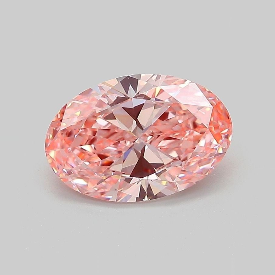 Loose Diamond - OVAL 1.8ct Fancy Vivid Pink VVS2: Loose Diamond - OVAL 1.8ct Fancy Vivid Pink VVS2 Source: This is a real non-mined Diamond that has been grown in a lab Shape: OVAL Carats: 1.8 Color: Fancy Vivid Pink Certification: IGI Video: