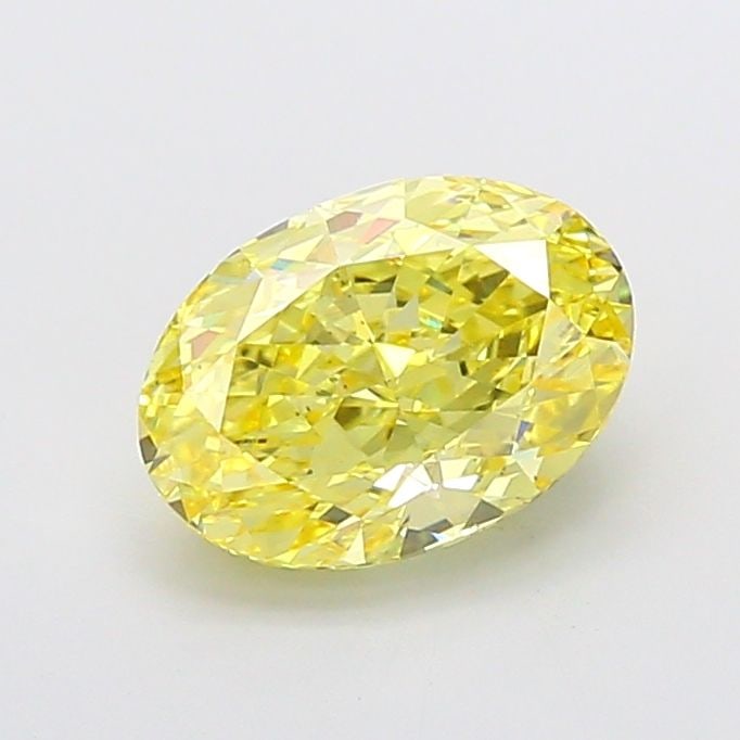Loose Diamond - OVAL 3.05ct Fancy Vivid Yellow VS1: Loose Diamond - OVAL 3.05ct Fancy Vivid Yellow VS1 Source: This is a real non-mined Diamond that has been grown in a lab Shape: OVAL Carats: 3.05 Color: Fancy Vivid Yellow Certification: IGI Video: