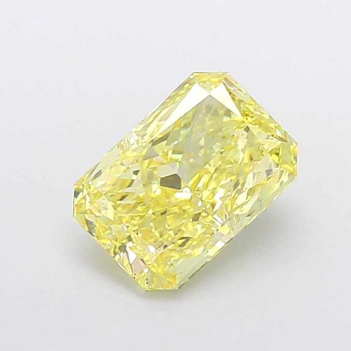Loose Diamond - RADIANT 4.01ct Fancy Vivid Yellow VS2: Loose Diamond - RADIANT 4.01ct Fancy Vivid Yellow VS2 Source: This is a real non-mined Diamond that has been grown in a lab Shape: RADIANT Carats: 4.01 Color: Fancy Vivid Yellow Certification: IGI Vid