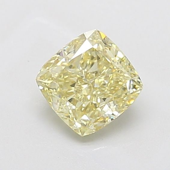 Loose Diamond - CUSHION MODIFIED 1.53ct Fancy Intense Yellow VVS2: Loose Diamond - CUSHION MODIFIED 1.53ct Fancy Intense Yellow VVS2 Source: This is a real non-mined Diamond that has been grown in a lab Shape: CUSHION MODIFIED Carats: 1.53 Color: Fancy Intense Yellow
