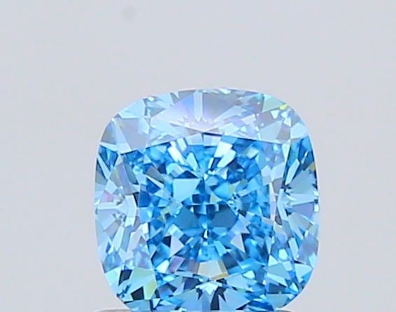 Loose Diamond - CUSHION MODIFIED 1.52ct Fancy Vivid Blue VVS2: Loose Diamond - CUSHION MODIFIED 1.52ct Fancy Vivid Blue VVS2 Source: This is a real non-mined Diamond that has been grown in a lab Shape: CUSHION MODIFIED Carats: 1.52 Color: Fancy Vivid Blue Certifi
