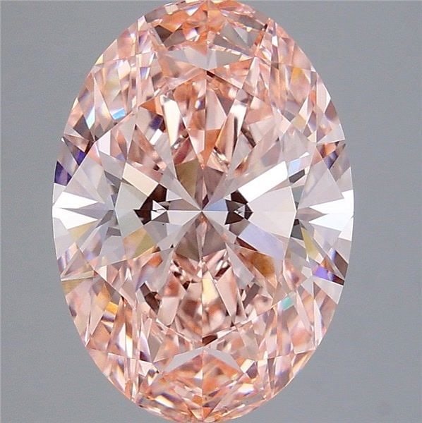 Loose Diamond - OVAL 5.01ct Fancy Vivid Pink VVS2: Loose Diamond - OVAL 5.01ct Fancy Vivid Pink VVS2 Source: This is a real non-mined Diamond that has been grown in a lab Shape: OVAL Carats: 5.01 Color: Fancy Vivid Pink Certification: IGI Video: