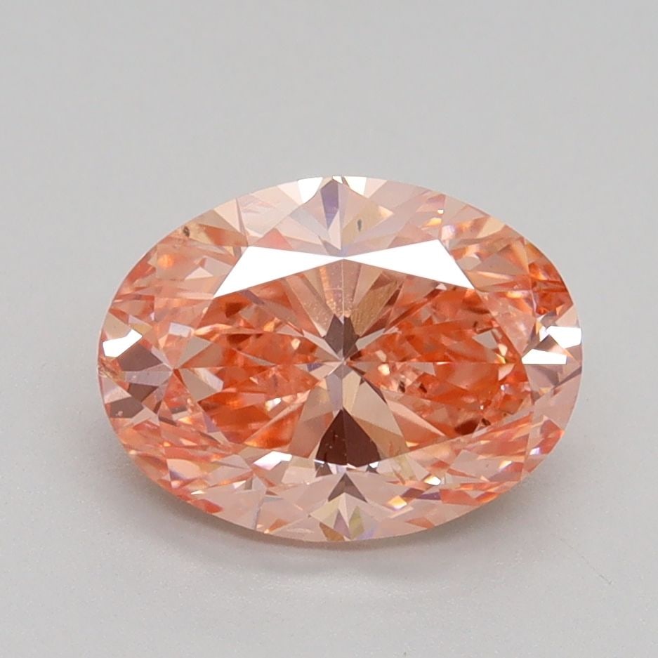 Loose Diamond - OVAL 2.0ct Fancy Intense Pink SI1: Loose Diamond - OVAL 2.0ct Fancy Intense Pink SI1 Source: This is a real non-mined Diamond that has been grown in a lab Shape: OVAL Carats: 2.0 Color: Fancy Intense Pink Certification: IGI Video: