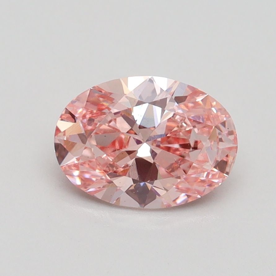 Loose Diamond - OVAL 1.04ct Fancy Intense Pink SI1: Loose Diamond - OVAL 1.04ct Fancy Intense Pink SI1 Source: This is a real non-mined Diamond that has been grown in a lab Shape: OVAL Carats: 1.04 Color: Fancy Intense Pink Certification: IGI Video: