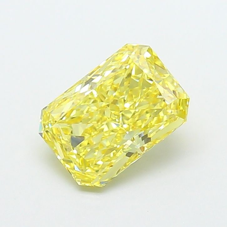 Loose Diamond - RADIANT 1.78ct Fancy Intense Yellow VS1: Loose Diamond - RADIANT 1.78ct Fancy Intense Yellow VS1 Source: This is a real non-mined Diamond that has been grown in a lab Shape: RADIANT Carats: 1.78 Color: Fancy Intense Yellow Certification: IGI
