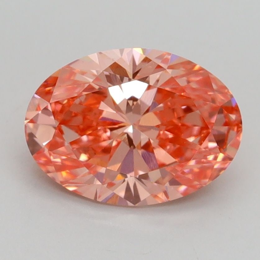 Loose Diamond - OVAL 1.7ct Fancy Vivid Pink VS1: Loose Diamond - OVAL 1.7ct Fancy Vivid Pink VS1 Source: This is a real non-mined Diamond that has been grown in a lab Shape: OVAL Carats: 1.7 Color: Fancy Vivid Pink Certification: IGI Video: