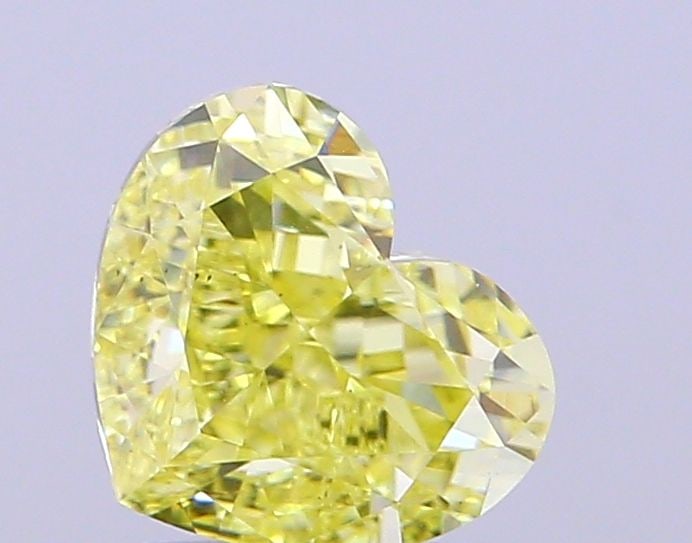 Loose Diamond - HEART 2.07ct Fancy Intense Yellow VS2: Loose Diamond - HEART 2.07ct Fancy Intense Yellow VS2 Source: This is a real non-mined Diamond that has been grown in a lab Shape: HEART Carats: 2.07 Color: Fancy Intense Yellow Certification: IGI Vid