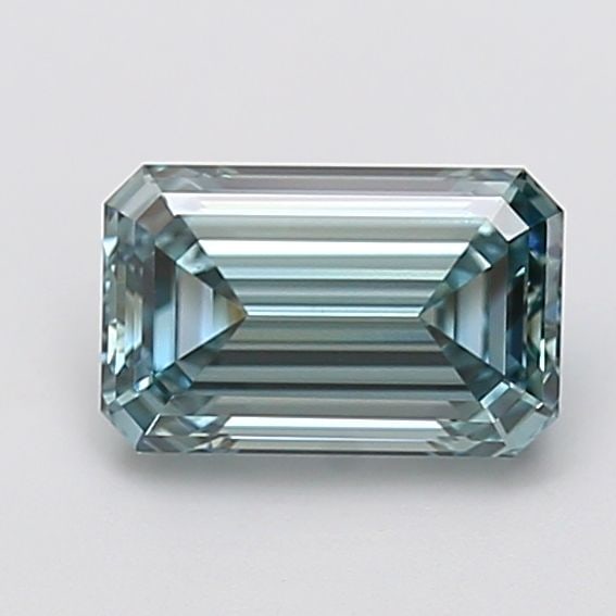 Loose Diamond - EMERALD 1.82ct Fancy Intense Blueish Green VVS2: Loose Diamond - EMERALD 1.82ct Fancy Intense Blueish Green VVS2 Source: This is a real non-mined Diamond that has been grown in a lab Shape: EMERALD Carats: 1.82 Color: Fancy Intense Blueish Green Cer