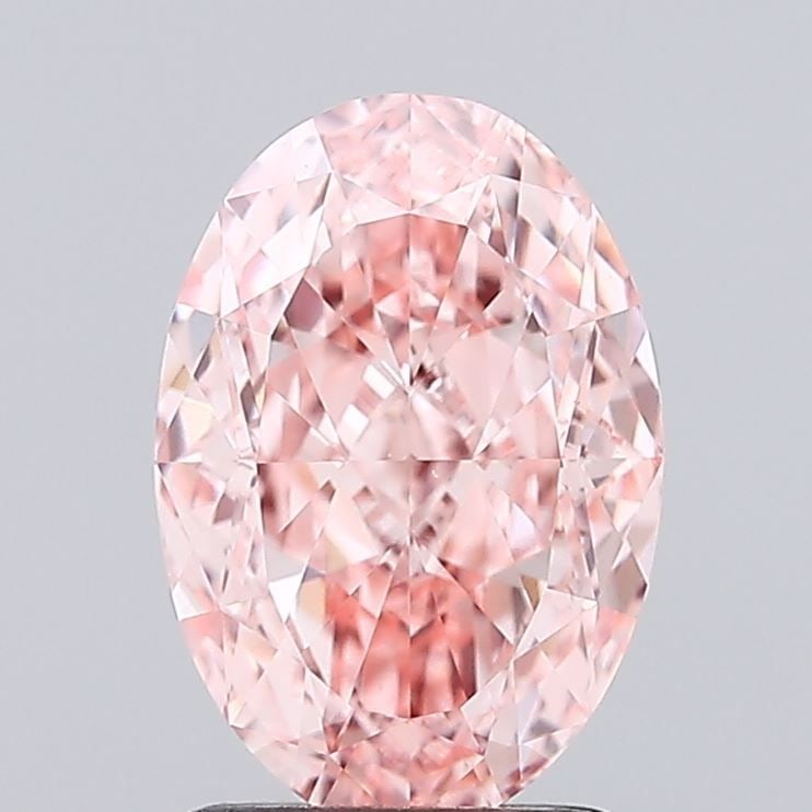 Loose Diamond - OVAL 2.03ct Fancy Vivid Pink VVS2: Loose Diamond - OVAL 2.03ct Fancy Vivid Pink VVS2 Source: This is a real non-mined Diamond that has been grown in a lab Shape: OVAL Carats: 2.03 Color: Fancy Vivid Pink Certification: IGI The Diamond 