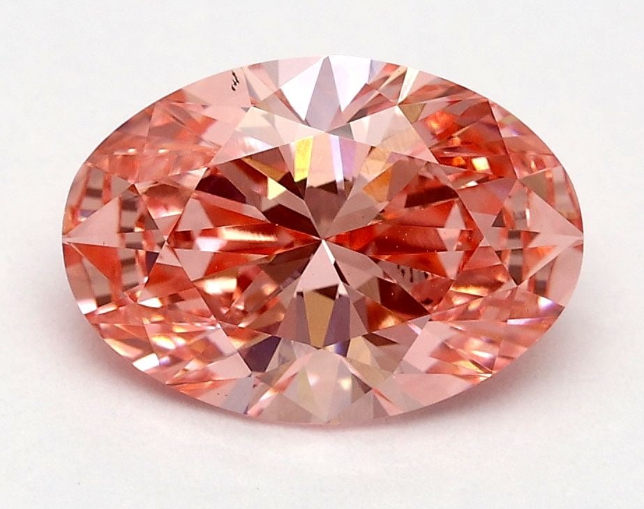 Loose Diamond - OVAL 1.5ct Fancy Vivid Pink SI1: Loose Diamond - OVAL 1.5ct Fancy Vivid Pink SI1 Source: This is a real non-mined Diamond that has been grown in a lab Shape: OVAL Carats: 1.5 Color: Fancy Vivid Pink Certification: IGI Video: