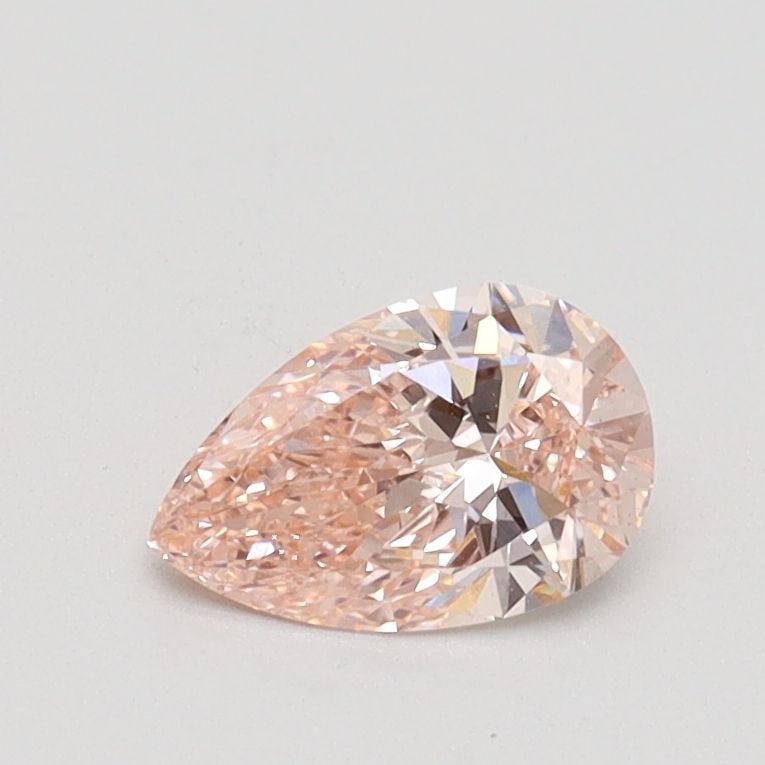 Loose Diamond - PEAR 0.5ct Fancy Light Pink VS2: Loose Diamond - PEAR 0.5ct Fancy Light Pink VS2 Source: This is a real non-mined Diamond that has been grown in a lab Shape: PEAR Carats: 0.5 Color: Fancy Light Pink Certification: IGI Video: