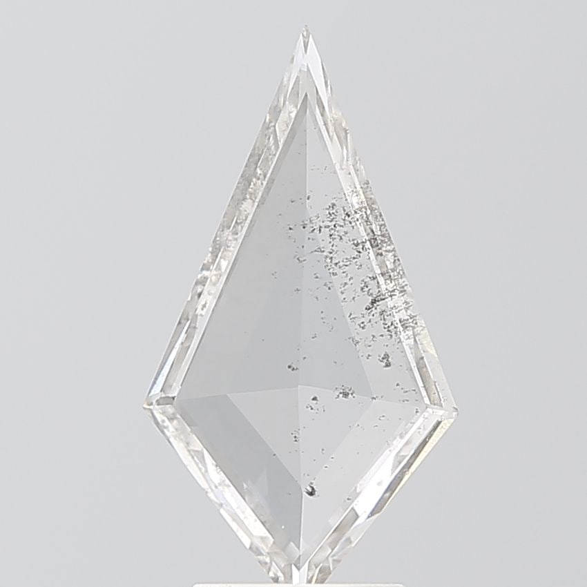 Loose Diamond - KITE 1.2ct Salt and Pepper I1: Loose Diamond - KITE 1.2ct Salt and Pepper I1 Source: This is a real non-mined Diamond that has been grown in a lab Shape: KITE Carats: 1.2 Color: Salt and Pepper Certification: NONE Video: