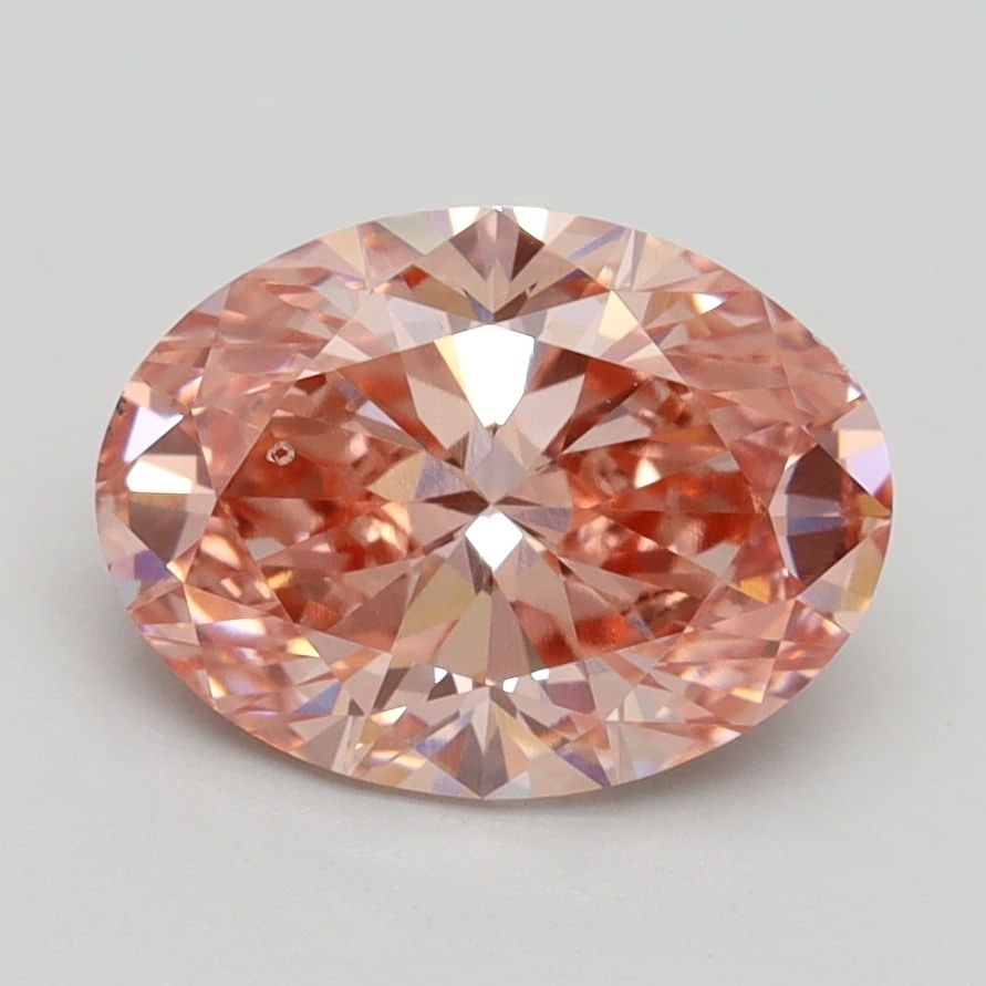 Loose Diamond - OVAL 2.0ct Fancy Intense Pink VS2: Loose Diamond - OVAL 2.0ct Fancy Intense Pink VS2 Source: This is a real non-mined Diamond that has been grown in a lab Shape: OVAL Carats: 2.0 Color: Fancy Intense Pink Certification: IGI Video: