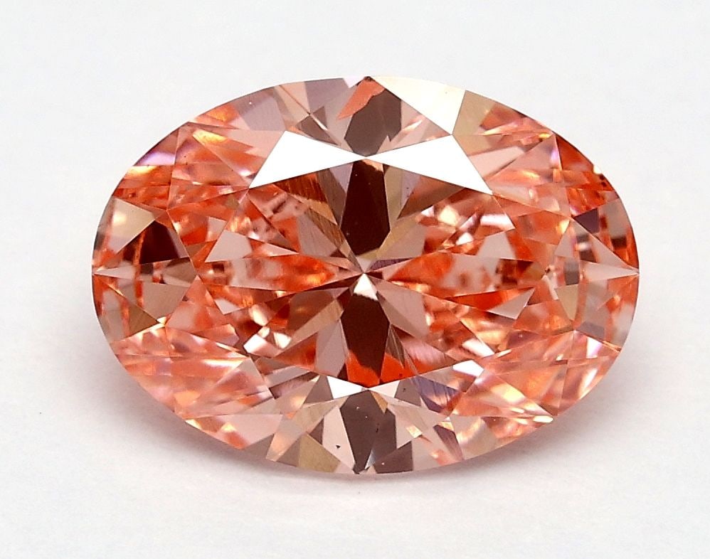 Loose Diamond - OVAL 1.7ct Fancy Vivid Pink SI1: Loose Diamond - OVAL 1.7ct Fancy Vivid Pink SI1 Source: This is a real non-mined Diamond that has been grown in a lab Shape: OVAL Carats: 1.7 Color: Fancy Vivid Pink Certification: IGI Video: