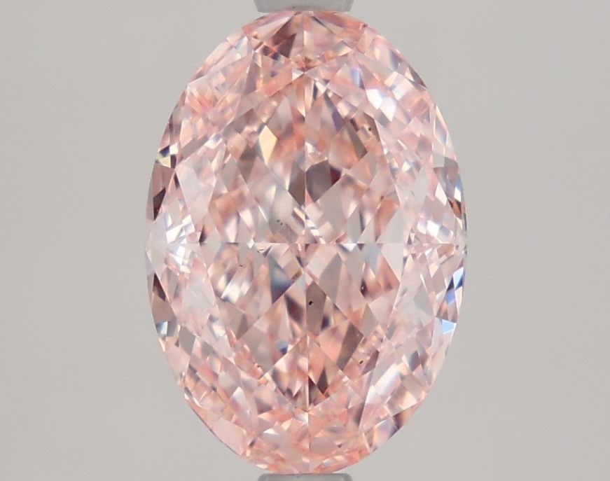 Loose Diamond - OVAL 2.52ct Fancy Intense Pink VS1: Loose Diamond - OVAL 2.52ct Fancy Intense Pink VS1 Source: This is a real non-mined Diamond that has been grown in a lab Shape: OVAL Carats: 2.52 Color: Fancy Intense Pink Certification: IGI Video: