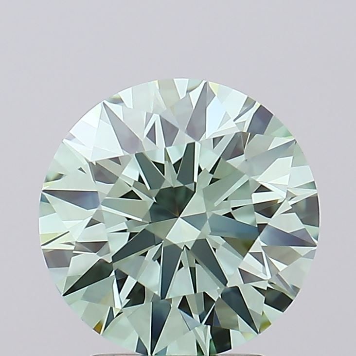Ideal Loose Diamond - ROUND 2.34ct Fancy Vivid Green FL: Ideal Loose Diamond - ROUND 2.34ct Fancy Vivid Green FL Source: This is a real non-mined Diamond that has been grown in a lab Shape: ROUND Carats: 2.34 Color: Fancy Vivid Green Certification: IGI Vide