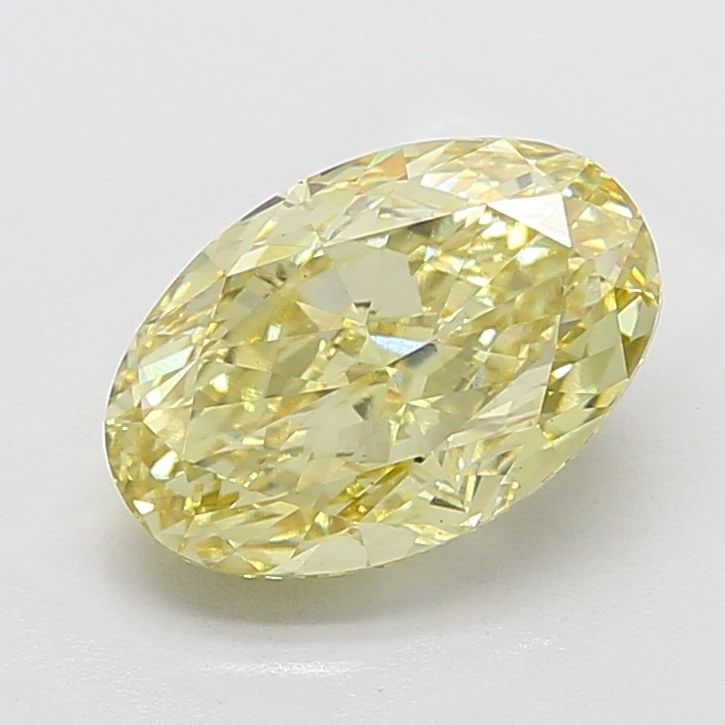 Loose Diamond - OVAL 5.04ct Fancy Yellow VS1: Loose Diamond - OVAL 5.04ct Fancy Yellow VS1 Source: This is a real non-mined Diamond that has been grown in a lab Shape: OVAL Carats: 5.04 Color: Fancy Yellow Certification: IGI The Diamond Depot Gua