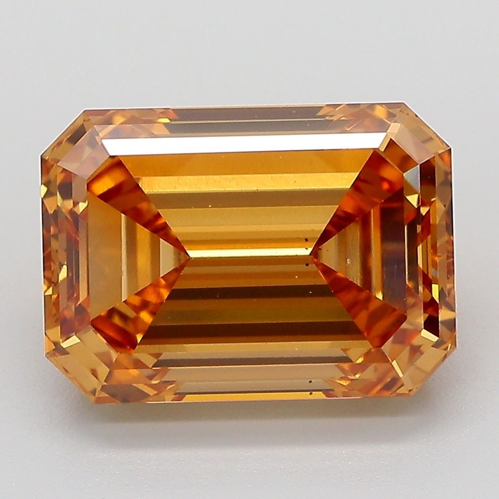 Loose Diamond - EMERALD 5.04ct Fancy Brownish Yellow VS1: Loose Diamond - EMERALD 5.04ct Fancy Brownish Yellow VS1 Source: This is a real non-mined Diamond that has been grown in a lab Shape: EMERALD Carats: 5.04 Color: Fancy Brownish Yellow Certification: I